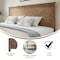Flash Furniture King Light Brown Herringbone Adjustable Headboard MG-97881-KHB-K-LTBRN-GG - alternate 7